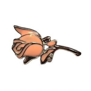 Tulip flower pin